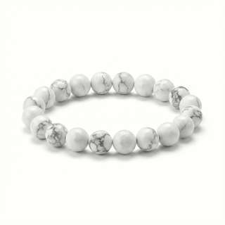 Howlite Calm Bracelet - Stress Relief & Peaceful Presence